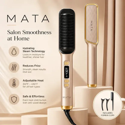 MATA Ionic Hair Straightening Brush