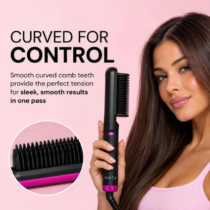 MATA Ionic Hair Straightening Brush