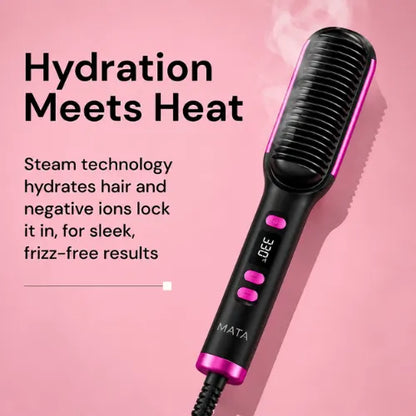 MATA Ionic Hair Straightening Brush