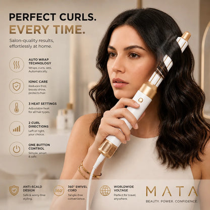 MATA 7-in-1 High-Speed Ionic Hair Dryer & Air Styler | Negative Ion Hair Styling Tool