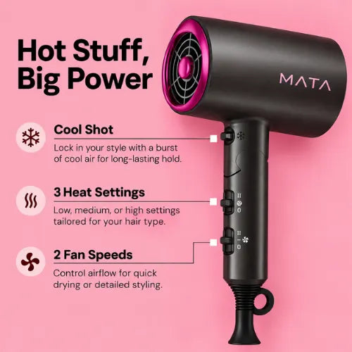 MATA Ionic Pro Hair Dryer