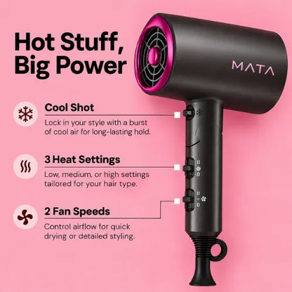 MATA Ionic Pro Hair Dryer