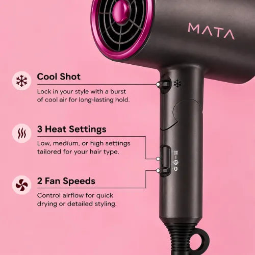 MATA Ionic Pro Hair Dryer