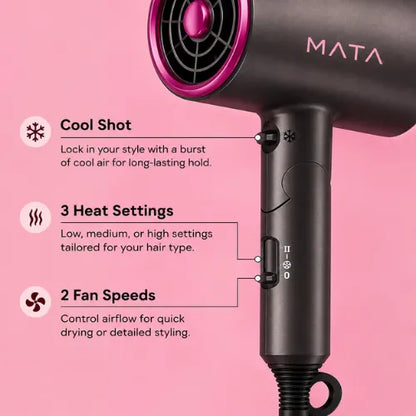 MATA Ionic Pro Hair Dryer